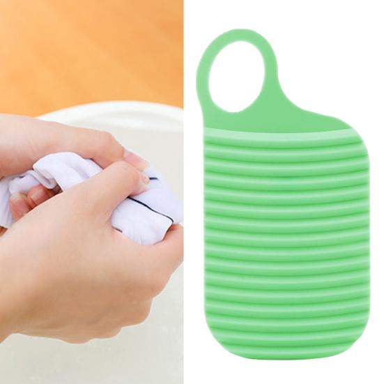 5Pcs Washing Board Convenient High Efficiency Silicone Space-saving Compact Washing Board