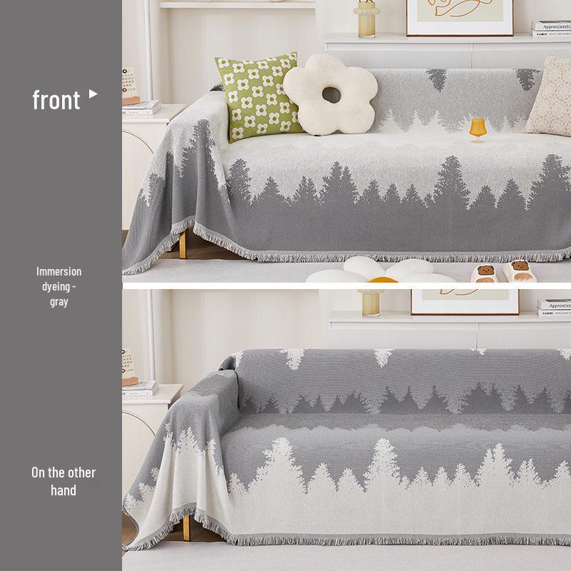 Premium Universal Anti-Scratch Gradient Sofa Cover for All Seasons