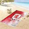 Middlesbrough Handtuch, Großes Weiches Schnelltrocknendes Handtuch für Strand Camping Schwimmen