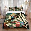 Nightmare Before Bedtime Printed 3pcs Bedding Set Soft Microfiber 1 Duvet Cover And 2 Pillowcases Home Bedroom Decor Xmas Gift Ek162