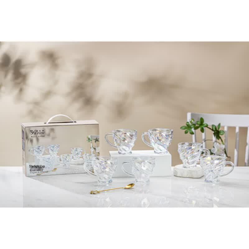 YiLiWu Starlight Glass Portable Cup Set