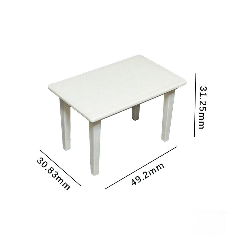 1 Set Mini Retro Amerikanischer Stuhl Sofa Wohnzimmermöbel Rollenspiel Spielzeug Neu 1:12 Puppenhaus Simulationssofa Modell