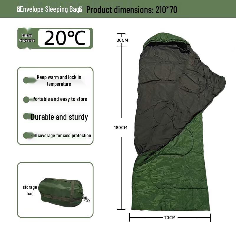 Portable Thickened Emergency & Travel Sleeping Bag