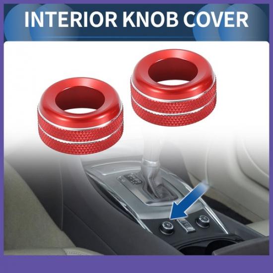 Seat Heated Volume Switch Knob Cover Ring TWO  for Infiniti G37 2007-2013