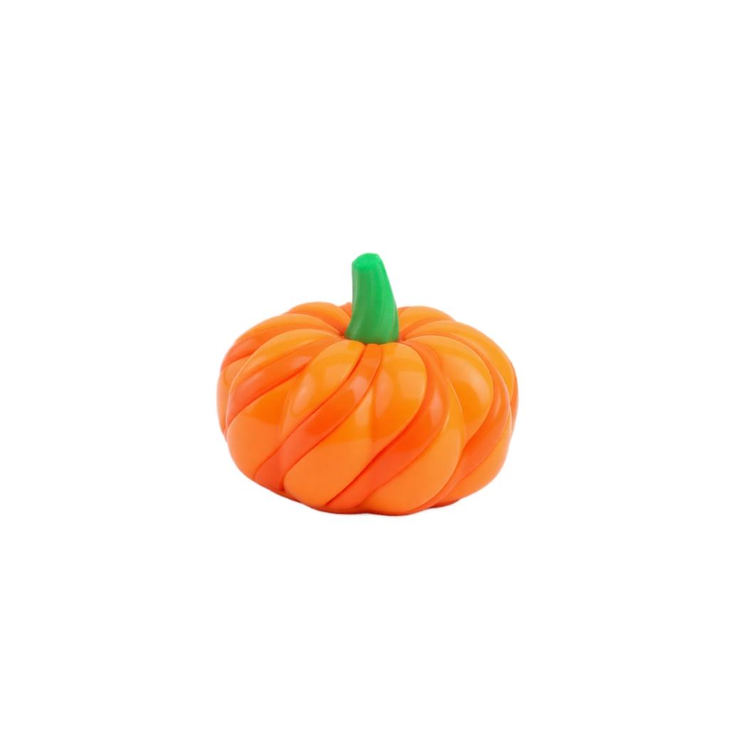 3D Printed Pumpkin Twist Puzzle Toy Stress Relief Fidget Spinner Desk Toy for Adults and Kids Durable Plastic Construction