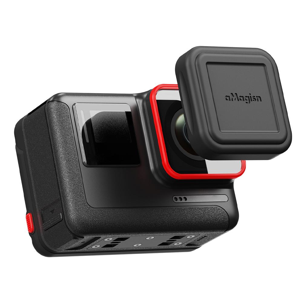 Für Insta360 Ace Pro Silikon-Objektivdeckel Action-Kamera Objektiv Schutzabdeckung Für Insta360 Ace Pro Zubehör