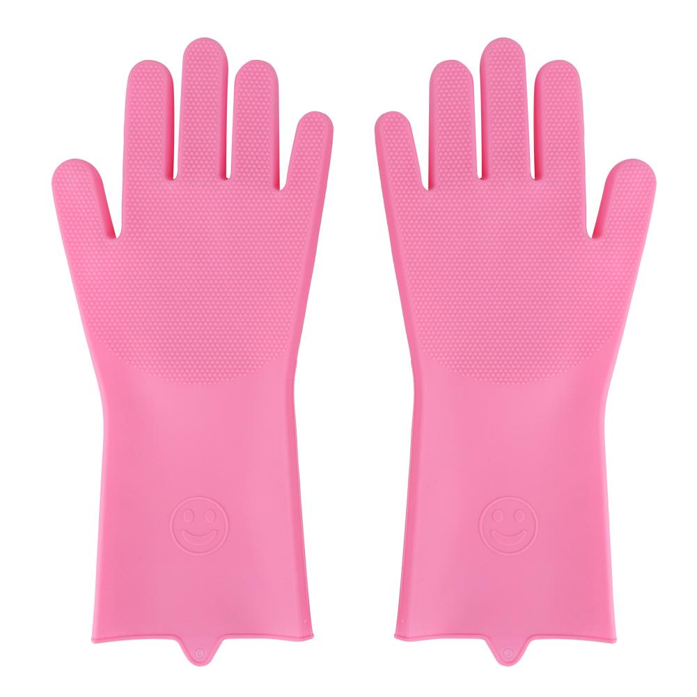 Multifunctional Silicone Environmental Heat Protection Washing Kitchen Cleaning Gloves