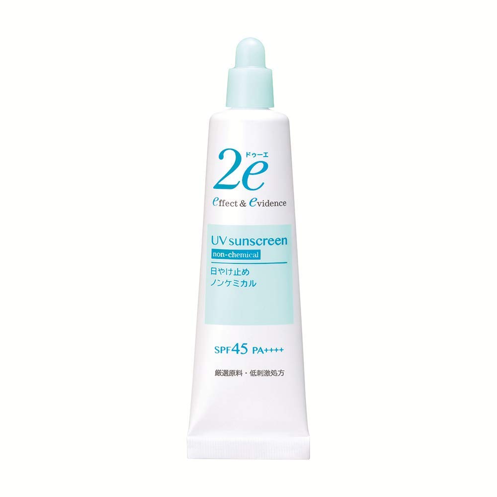 2e Sunscreen For Sensitive Skin Hypoallergenic Formula Deeply Moisturizing High Moisture Barrier 40g Sunscreen (Doue) Non-chemical SPF40+ PA++++