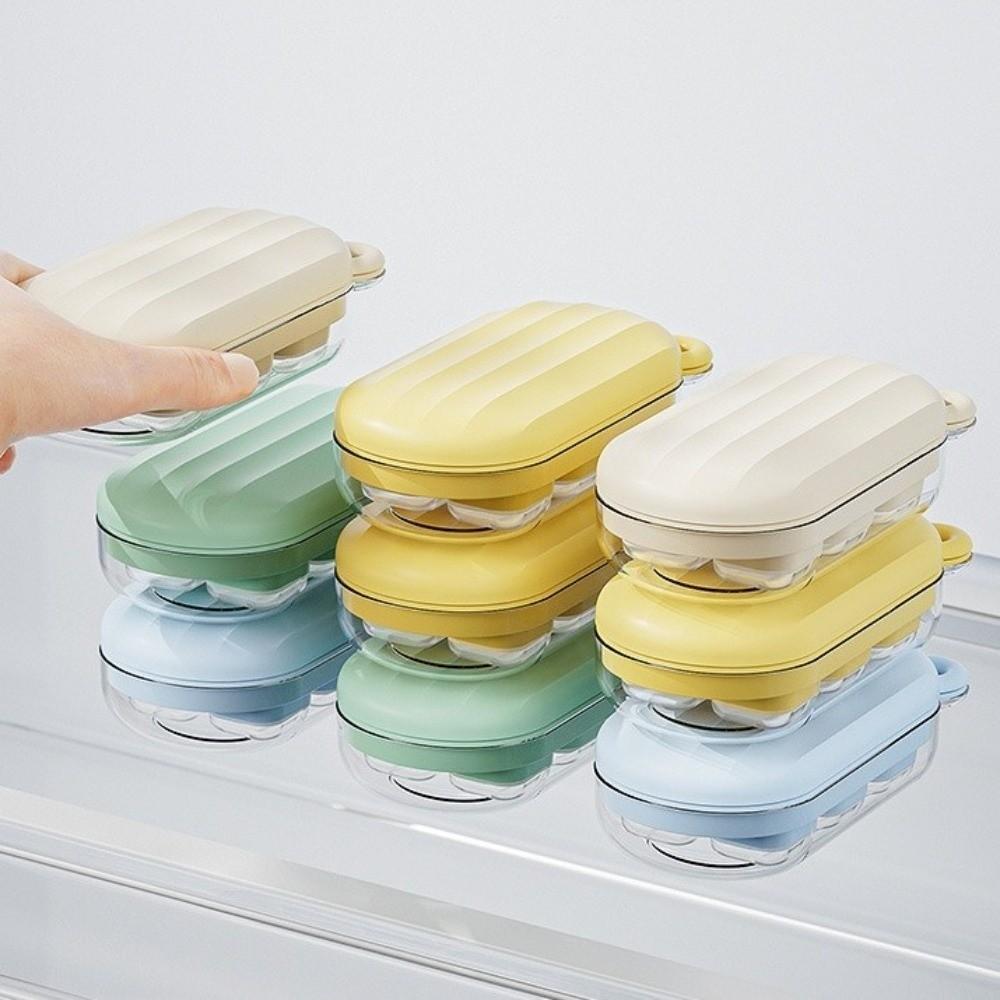with Cover Little Bear Ice Grid Food Grade Ice Grid Tray Silicone Ice Cube Mold Summer Drink