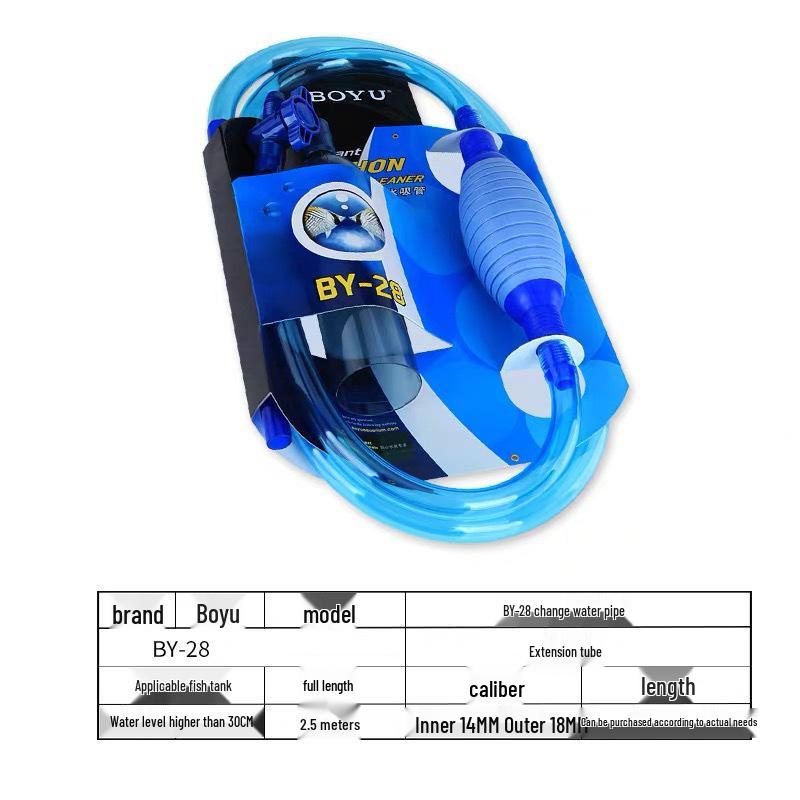 

Boyu Aquarium Sand Washer & Water Pump: Water Changer, Sand Cleaner, Suction Device, Siphon Tube.