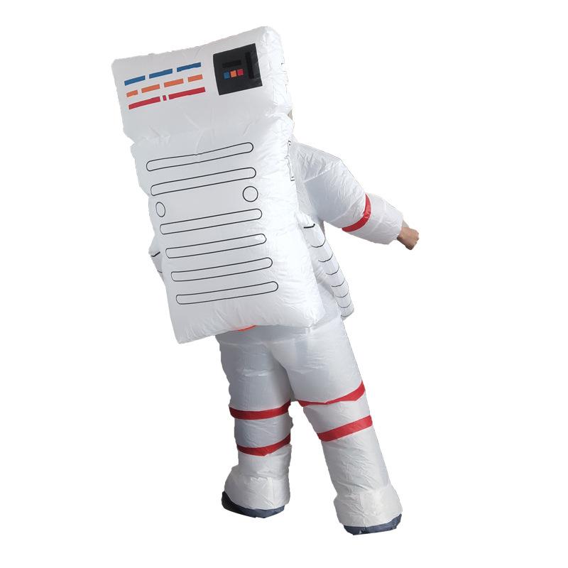 Christmas Adult Astronaut Inflatable Suit Space Suit Cartoon Space Suit Doll Costume Stage Performance Party Astronaut inflatable suit 150-190
