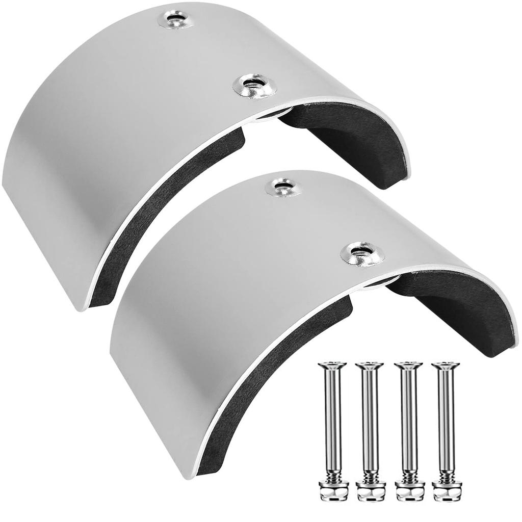 2 Pezzi Trampoli Parte di Ricambio Cartongesso Lega di Alluminio Piastra Curva Piastre di Piegatura Trampoli per Bricolage Intonacatura