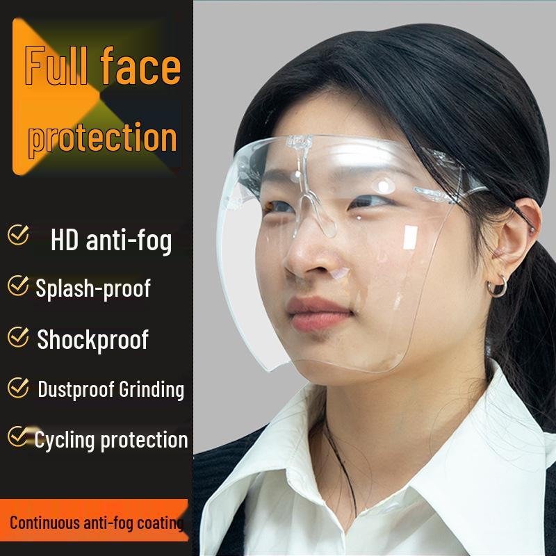 High-Definition Protective Mask: Anti-Cutting, Dustproof, Anti-Fog Full Face Shield for Pesticide Spraying
