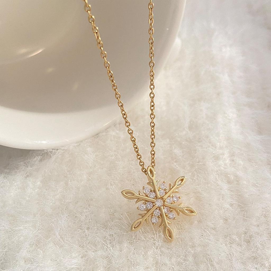 Snow Necklace Girl Necklace Women's Necklace Snow Ball Necklace Party Gift