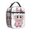 Lunch bag Children's fully printed picnic bag Cartoon animation convenient wear-resistant portable thermal insulation bag