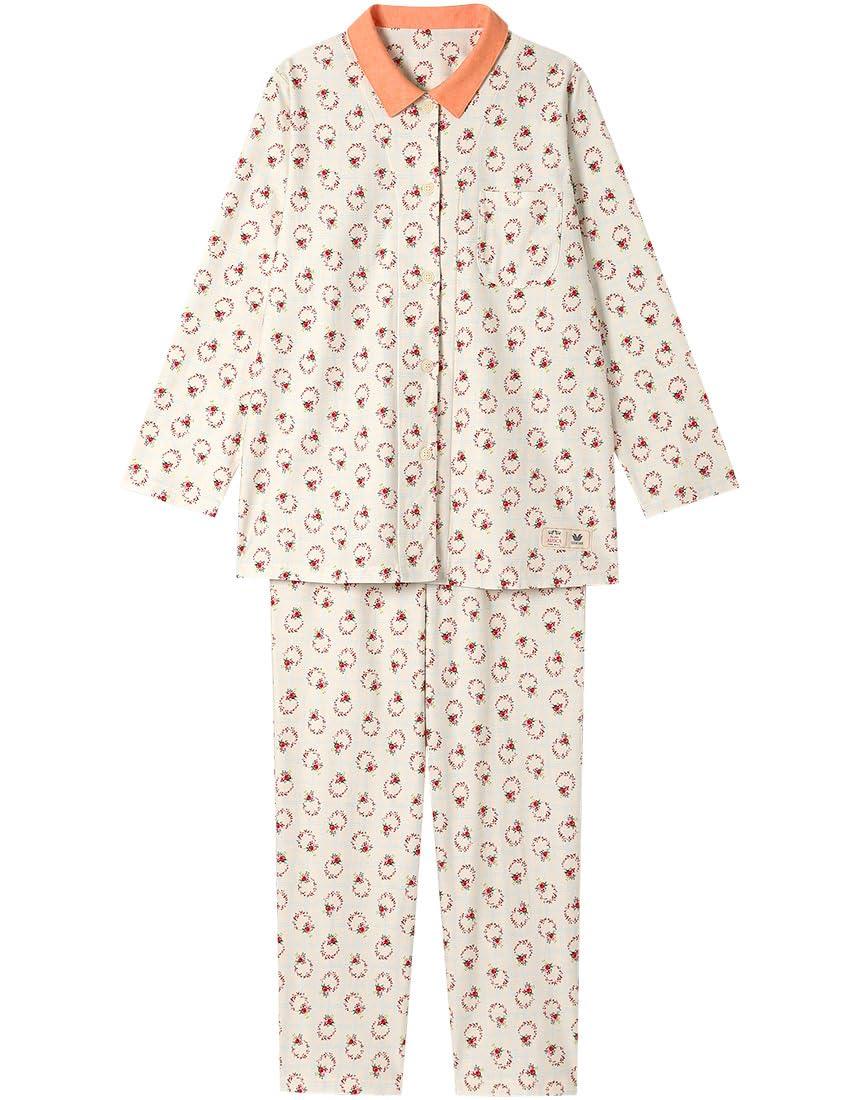 

Wacoal RELAX SLEEP x Long Sleeves and Cotton IV & (Avoca Wacoal) Pajamas, Pants, 100% (BDX740 L)