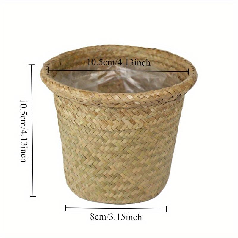 1Pc Round Waterproof Pot for Balcony Gardening with Rustic Style Multiple Uses Versatile Sturdy Plastic Pot for Climbing Plants