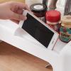 Kitchen Storage Multi-function Rack Spice Box Cutting Board Shelf Lid