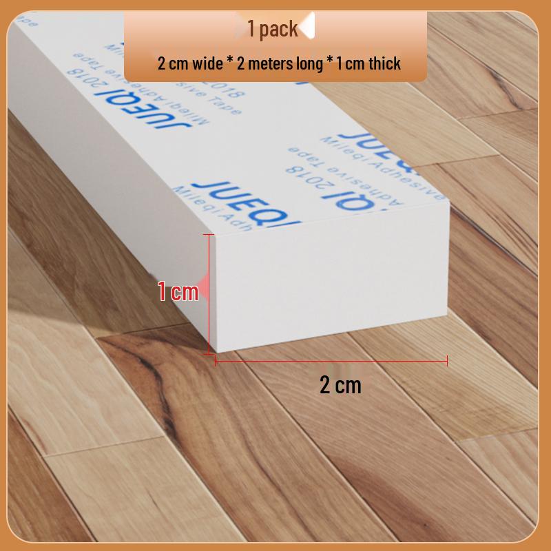 Samoprzylepny biały pasek z gumy piankowej: Uszczelka do drzwi i okien, amortyzująca, dźwiękoszczelna, podkładka antykolizyjna do urządzeń mechanicznych.