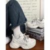 Hot Summer New Breathable Versatile Sports Shoes Heightened Platform Dad Shoes 2688