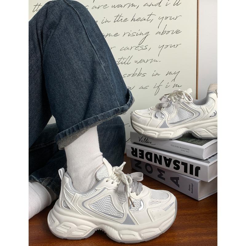 Hot Summer New Breathable Versatile Sports Shoes Heightened Platform Dad Shoes 2688