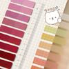 200Sheets Colorful Transparent Fluorescent Index Tabs Pet Sticky Note Page Marker Planner Stickers Office School Supplies