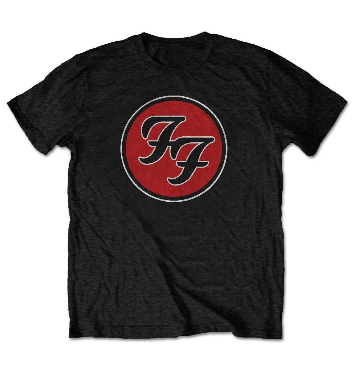 Официальная футболка с логотипом Foo Fighters Dave Grohl Мужская унисекс S