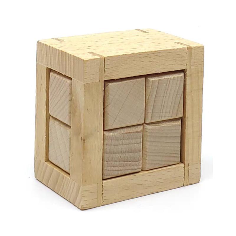 YueYu II Wooden Disentanglement Puzzles Difficult Brain Teasers For Adults And Kids Luban Lock IQ Logical Unique Learning Gifts