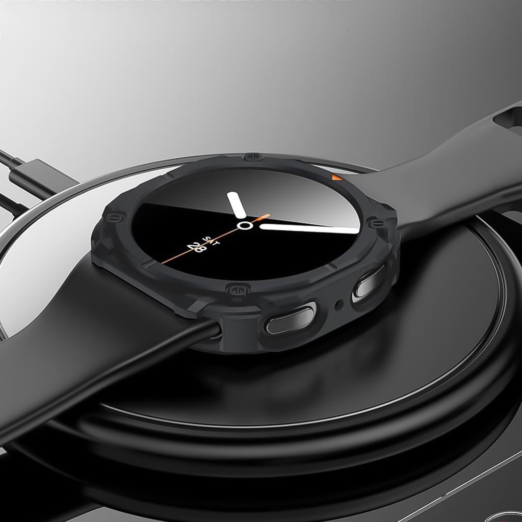 TPU Case For Samsung Galaxy Watch 8 40 44mm Anti-drop Hollow Cover Bumper For Galaxy 8 44 40mm Smartwatch Protective Shell