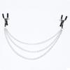 Sexy Nipple Clamp SM Female Slave Training Nipple Clamp Chain Couple Flirting Adult Supplies Sex Toy Pieces