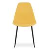 WAT chair mustard / black legs x 2
