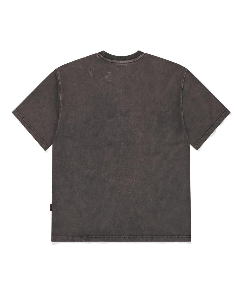 S'EST Washed T-Shirts Charcoal
