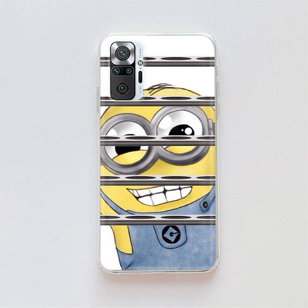 

Прозрачный чехол для Samsung A04 A14 A23 A34 A54 M23 M33 M52 M53 Realme Narzo 50 50I 50a Prime C35 C55 C30S 10 9 Pro M-78 милые миньоны Tecno Spark GO 2022 арлекин