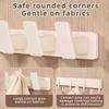 Aluminum Wall Mounted Multi-Hook Durable Rack for Wall and Door Home Organizers Space Saver