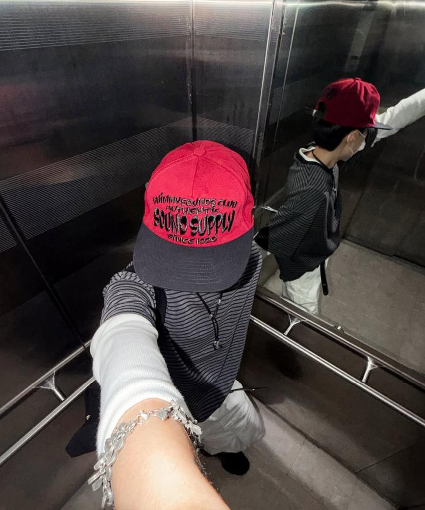 Swimisaunjeukeulleob Supply 5P Cap [Burgundy/Black]