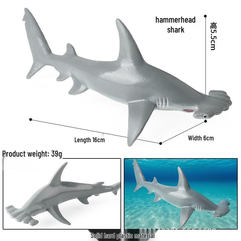 Children's Marine Animal Toy: Whale, Shark, Humpback Whale Model