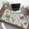 Decorative Tablecloth with Premium Print Flowers and Leaves 120X60 Cm