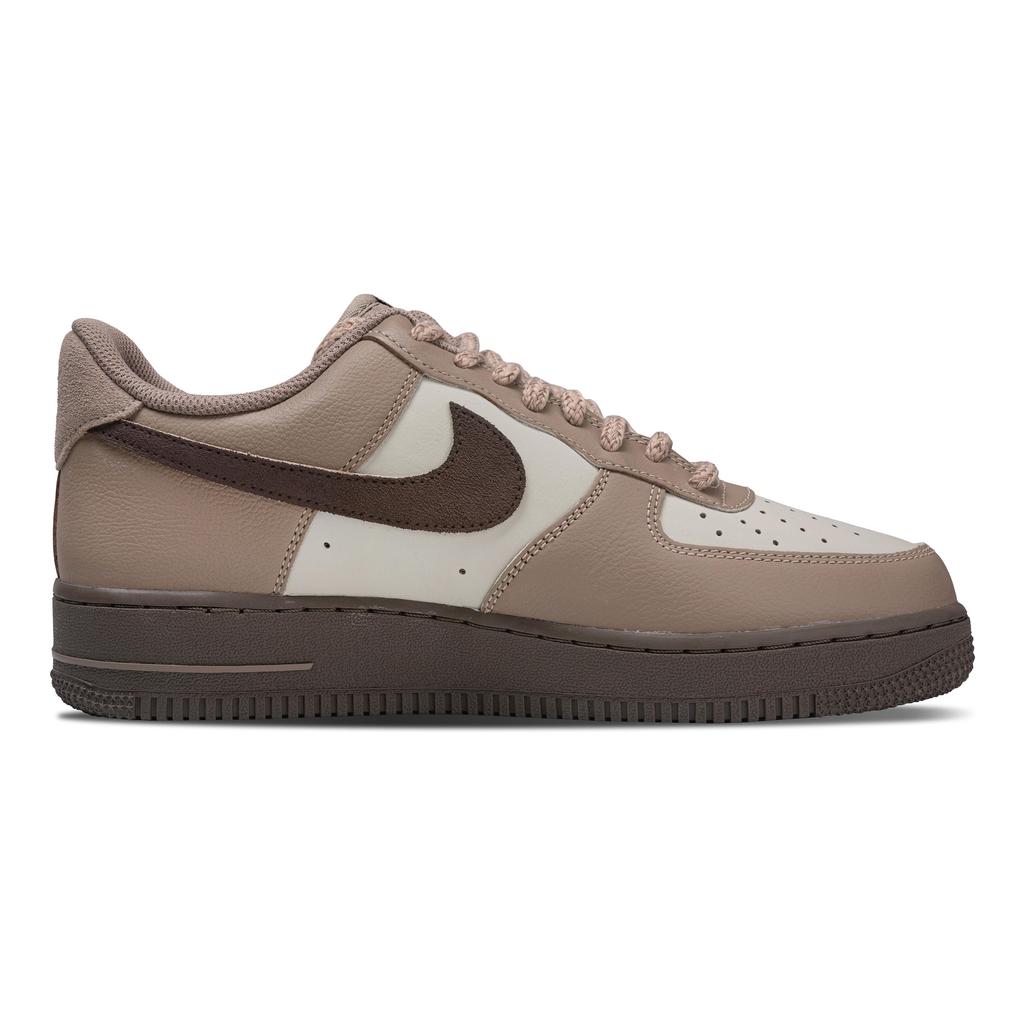 Nike Air Force 1 Fall Travel Journal Abrasion Resistant Abrasion Resistant Low Top Skateboard Shoes Unisex Brown HQ1176-222(Team73-)