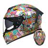 Motorcycle Helmet Carbon Fiber Wear-Resistant Biker Helmet Breathable Motocross Kask Anti-Fall Head Protection Full Face Helmets