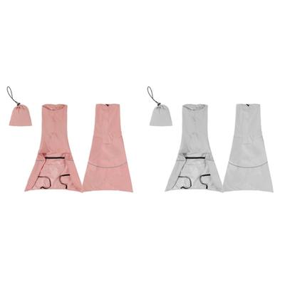 Modischer Hundeumhang Sonnenschutzkleidung Wasserdichter Regenmantel Outdoor-Bekleidung Atmungsaktive Haustierkleidung mit Reflektoren