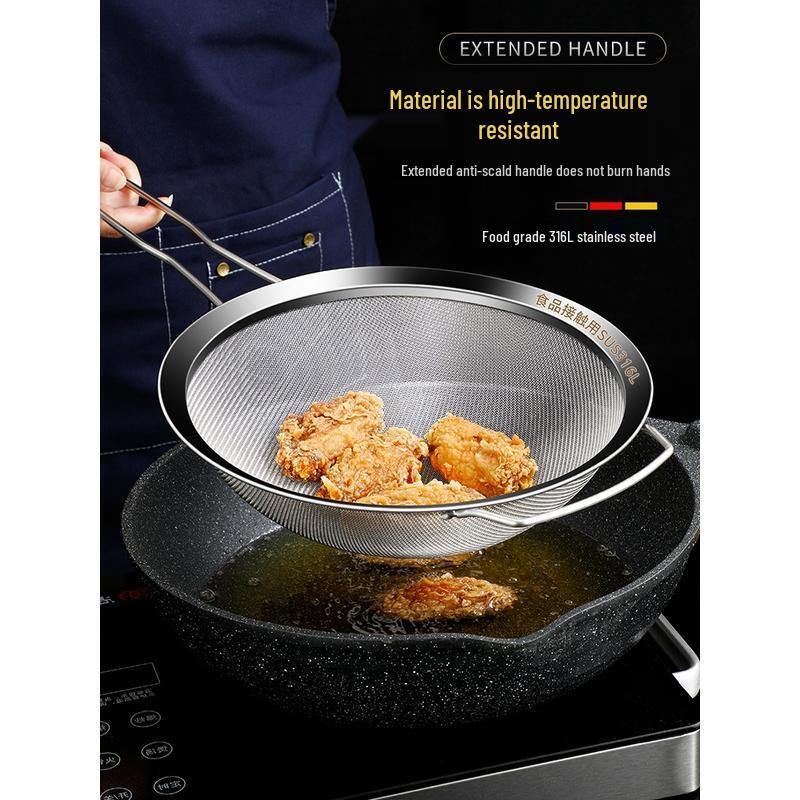 Shangheng 304 Stainless Steel Fine Mesh Skimmer Strainer