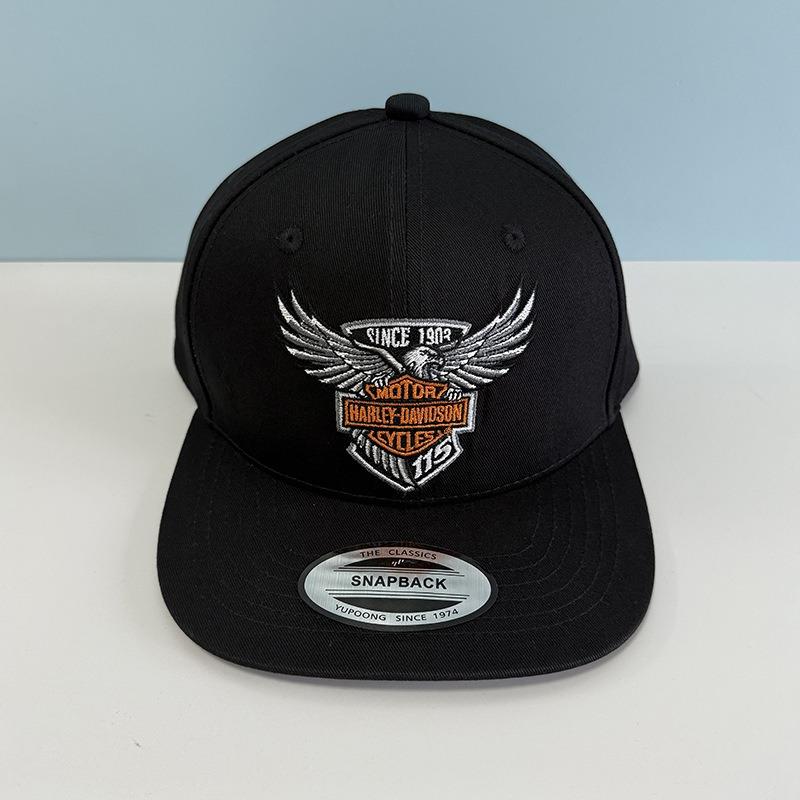 1pcs Embroidered Hiphop Baseball Cap Adjustable Sport Casual Cap Outdoor Leisure Breathable Cap For Harley Davidson Accessories