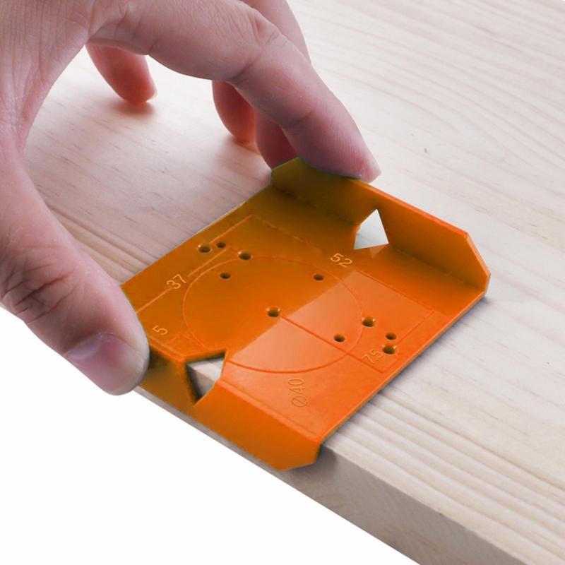 Multipurpose Plastic Hinge Jig For 35mm 40mm Cabinet Hardware Quick Alignment System Concealed Hinge Jig