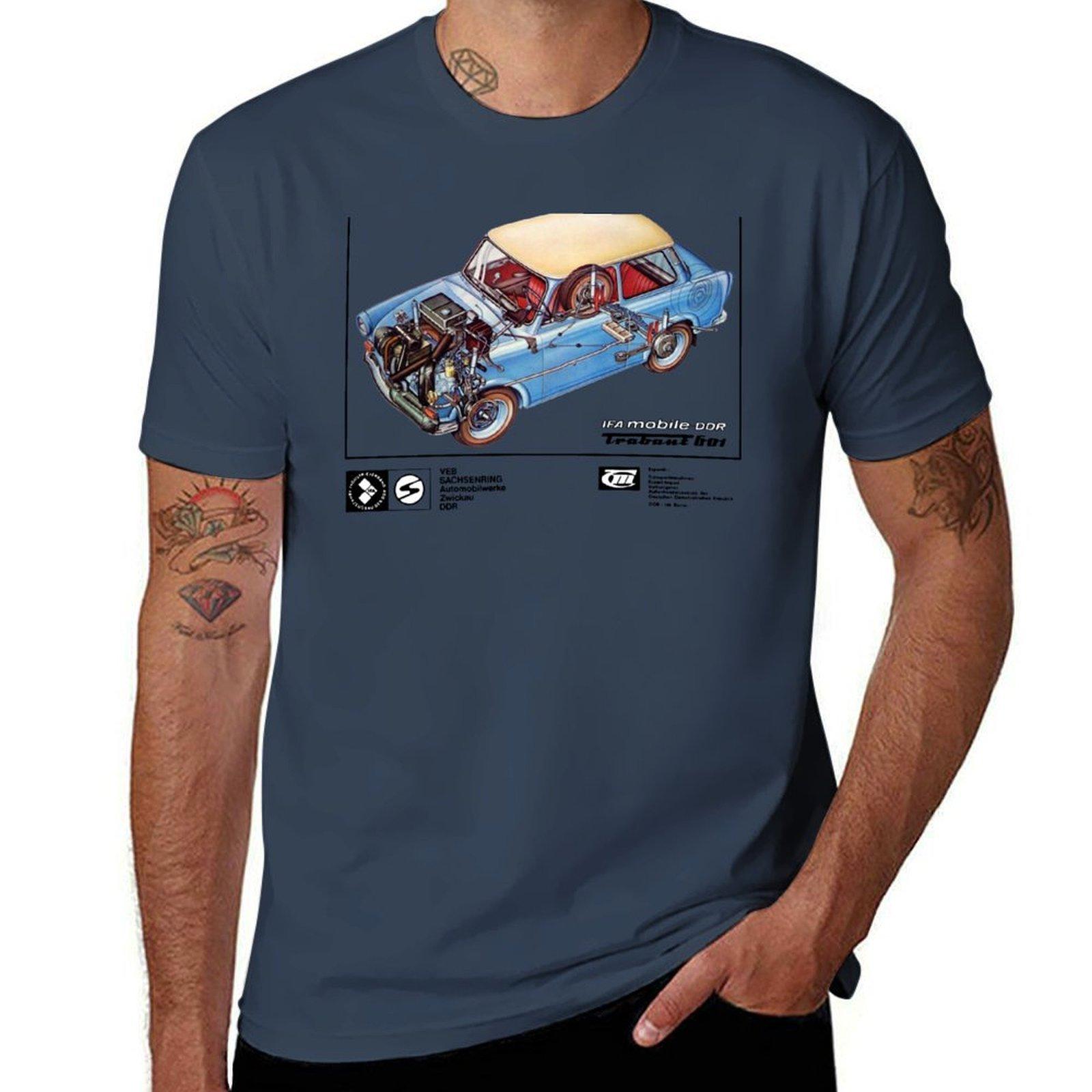 Trabant 601 Tshirt Urban Style Casual Short Sleeve Top S