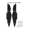 Foot Pegs Replacement Mount Male Auto Repair Part Motorcycle Floorboards Front Footboards for Yamaha Xmax300 2025 2025 2025
