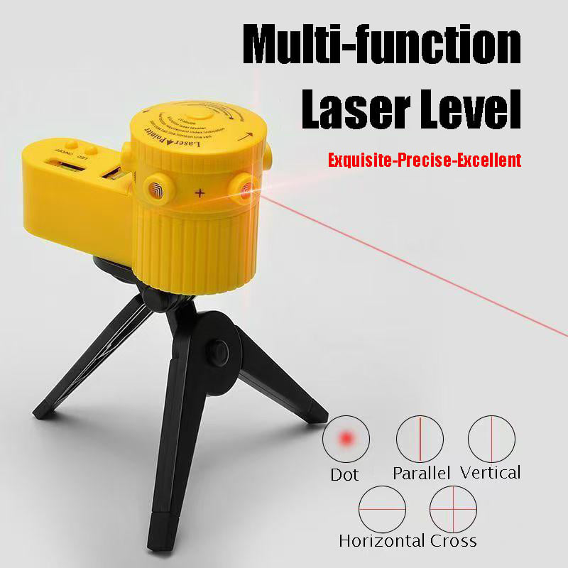 Niveau laser multifonction, règle et inclinomètre de haute précision pour usage domestique et professionnel
