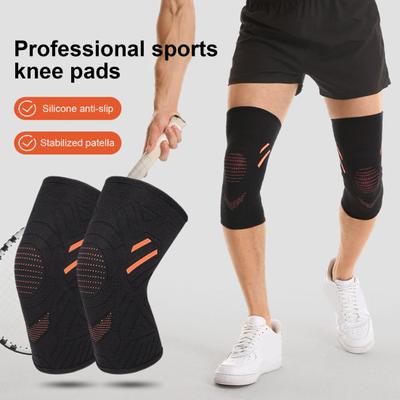 Sportowy stabilizator kolana na ból stawów, kompresyjny rękaw na nogę, fitness, wsparcie kolana