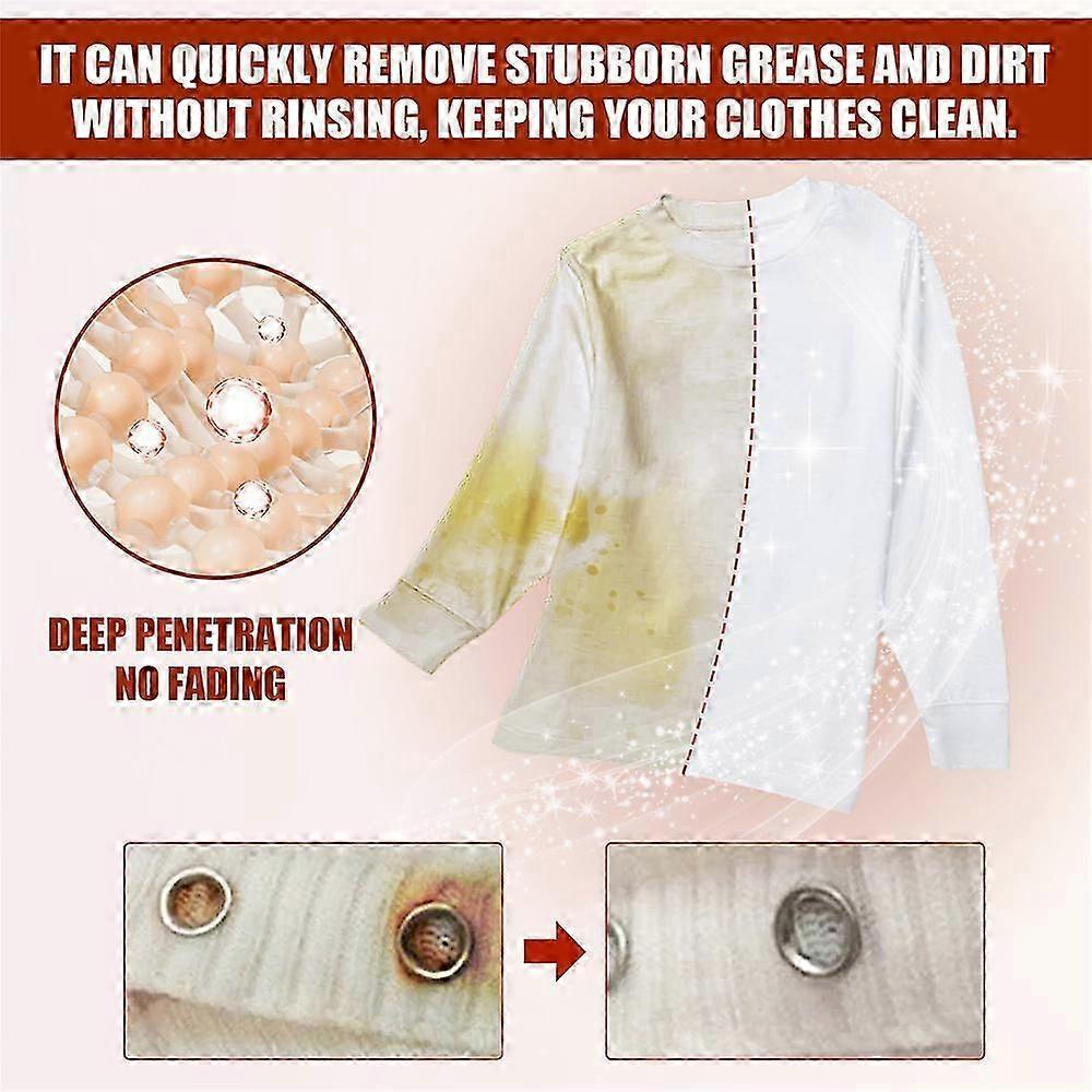Laundry Detergent Laundry Decontamination Mild Cleaning Stubborn Oil Stains Yellow Mildew Point Cleaner