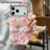 Phone Case: 2D Flat Design Suitable for iPhone 18, 17, 16, 15, 14, 13 Pro Film Protective Case, Couple Style, Sweet Pink, Christmas and Halloween Gift