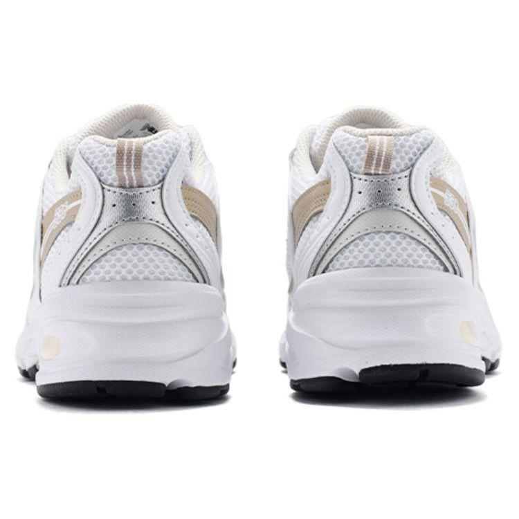 New Balance NB 530 Fabric Synthetic Leather Retro Lightweight Casual Sports Shock Absorption Wear-Resistant Balance Mid-Top Dad Shoes MR530RD-D